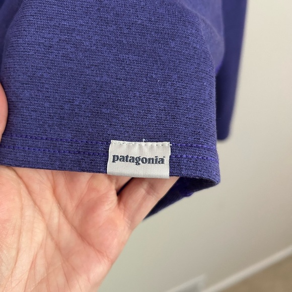 Patagonia Capilene 3 Purple Long Sleeve Size Large - Picture 3 of 5